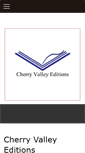 Mobile Screenshot of cherryvalleyeditions.com